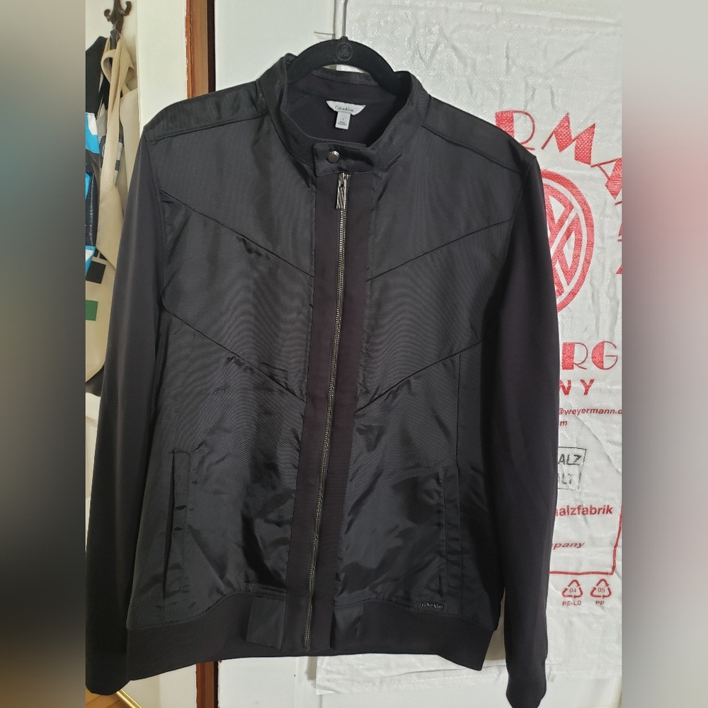 Calvin Klein Mixed Material Jacket - image 1